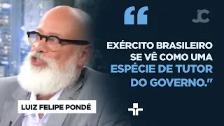 "Governo Lula vai enfrentar dificuldades com as Forças Armadas", diz Pondé
