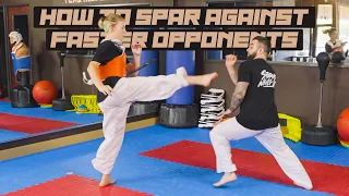 How to Outmatch Faster Opponents | Taekwondo Sparring Tips