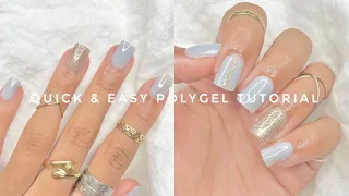 QUICK & EASY BEGINNER FRIENDLY POLYGEL NAIL TUTORIAL | FT. MODELONES