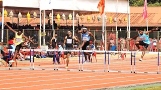 400M Hurdles Men's Final | All India University Athletics 2022