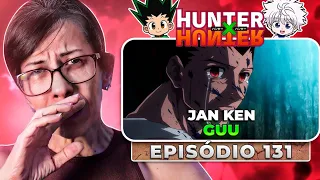 Profª de Filosofia ASSISTE HUNTER X HUNTER  EPISÓDIO 131