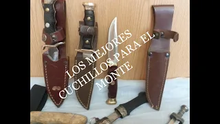 CUAL ES EL MEJOR CUCHILLO PARA EL MONTE | MONTAÑA |SUPERVIVENCIA Y BUSCHCRAFT.