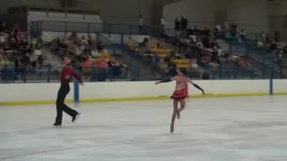 TEAM USA - Audrey & Misha Junior Pairs SP 2016 Skate Detroit