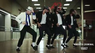 The Evolution of Michael Jackson's Dance   By Ricardo Walker's Crew