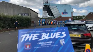 1-0 WIN FOR CARLISLE  💙 Carlisle Utd v Gillingham Matchday Vlog