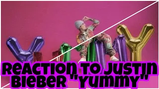 Justin Bieber Yummy Reaction (my reaction)