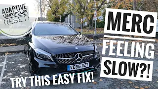 Mercedes Feeling Slow?! FIX IT NOW - Mercedes Adaptive Transmission Reset TUTORIAL!!!!