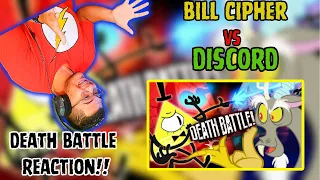 DEATH BATTTLE: BILL CIPHER VS DISCORD Reaction!