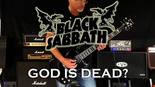 Guitar Cover // Black Sabbath - "God Is Dead?" // August 5, 2020 // Epiphone Tony Iommi SG