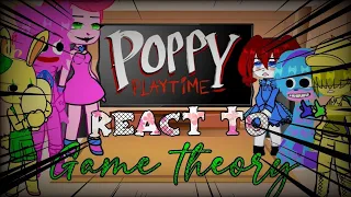 Poppy playtime chapter 2 reacts to Game theory Part -1 //its DK afton