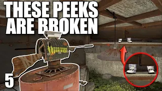 USING MY FLOOR STACKED PEEKS TO DEFEND AGAINST a 13+ DEEP CLAN | Solo Rust