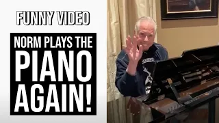 ** FUNNY ** Norm plays the piano again! | Norman's Rare Guitars