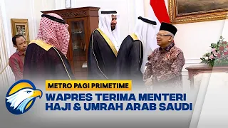 Wapres Terima Menteri Haji dan Umrah Arab Saudi