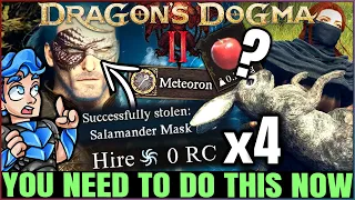 Dragon's Dogma 2 - New Best POWERFUL Secrets Discovered - Steal ANYTHING, 4 Pawns, New Items & More!