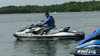 POV riding a Seadoo GTX Limited 300