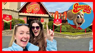 GULLIVERS WORLD Warrington Vlog - NEW Gears area and ROLLERCOASTER for 2023