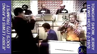 Doc Severinsen and Jerry Lewis Trumpet Duet - Tonight Show from 1970