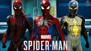 Spider-Man PS4 - Spider Armor Suits Free Roam Gameplay!