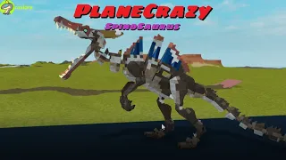 I'm Made Spinosaurus In PlaneCrazy