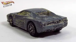 Hot Wheels Ferrari F512M Testarosa | Italian Supercar | Custom Restoration