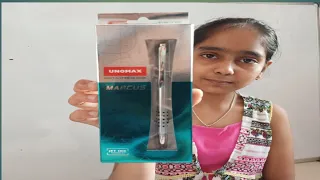 Unomax Marcus Ballpoint Pen Unboxing And Review | Unomax pen Unboxing By Neh And Dev