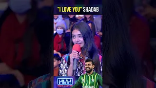 #iloveyou #shadabkhan - Crazy Fangirl😍 - #tabishhashmi #hasnamanahai #geonews #shorts