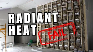 Radiant Heat Fail - ICF House