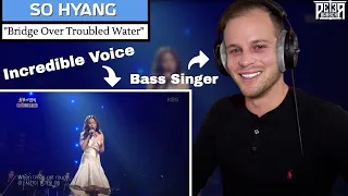 This broke me. Professional Singer Hears So Hyang for the FIRST TIME | "Bridge Over Troubled Water"