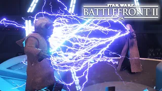 Yoda vs Palpatine (ROTS) in Battlefront 2