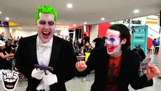 JOKER (Leto) vs JOKER (Phoenix) at NEW YORK COMIC CON! Featuring Batman