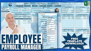 How To Create A COMPLETE Employee Payroll Application In Excel [Masterclass + Free Download]