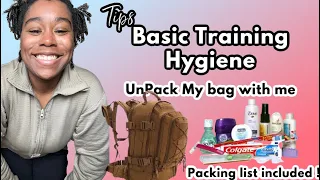 What to pack for army basic training/ basic training hygiene packing list | ft sill basic training