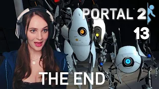ENDING | Portal 2 | Blind Let's Play | Part 13