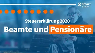 Steuererklärung Beamte und Pensionäre einfach erklärt  2020