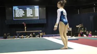 Peyton Ernst -- Floor Exercise -- 2012 U.S. Secret Classic