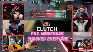 Valorant Community reacts to PRX Mindfreak Nasty Aim 1vs3 Clutch