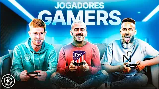 20 jogadores GAMERS e os VIDEOGAMES que eles CURTEM 🎮