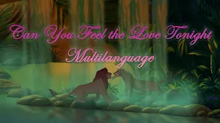 Can you feel the love tonight - Multilanguage