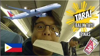 TARA BALIK TAYO PINAS Part 1 | SFO - MNL | Traveling to the Philippines 2023