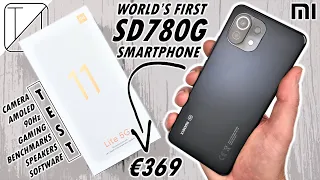 Xiaomi Mi 11 Lite 5G UNBOXING and DETAILED REVIEW - World's FIRST Snapdragon 780G Powered Smartphone