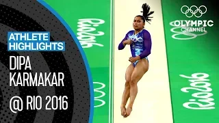 Indian Gymnast Dipa Karmakar's Sensational Show At Rio 2016 | Athlete Highlights