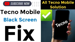 How To Fix Tecno Spark 4 Black Screen Problem | All Techno Mobile Phone Black Display Solution