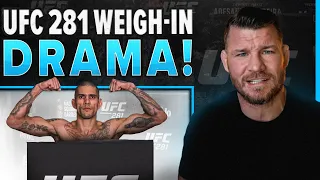 BISPING REACTS TO UFC 281 SHOCK! | Major drama as Alex Pereira leaves it to last second