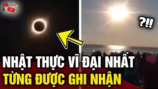 Mãn nhãn với cảnh 'NHẬT THỰC VĨ ĐẠI' nhất từng được con người ghi nhận | Tin 3 Phút Bí Ẩn