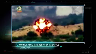 Kornet ATGM Interception in Battle