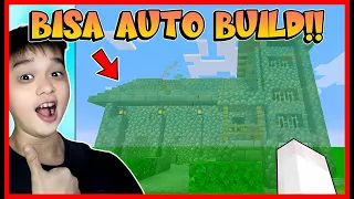 KEREN !! KITA BISA AUTO BUILD BANGUNAN MINECRAFT !! Feat @sapipurba Roblox