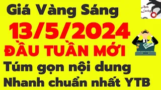 giá vàng hôm nay sáng ngày 13/5/2024 - giá vàng 9999 hôm nay - giá vàng 9999 - bảng giá vàng 9999