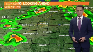 Columbus, Ohio forecast | Afternoon showers and storms possible today