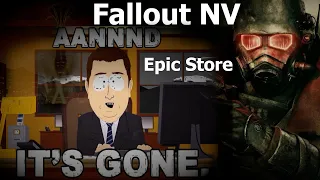 Fallout New Vegas on the Epic Store Modding only without NVSE