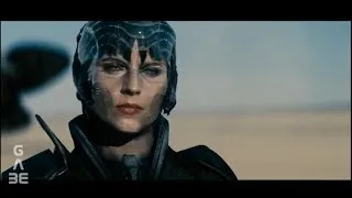 Kal-El meets Faora-Ul (Hardy and Faora Staredown)